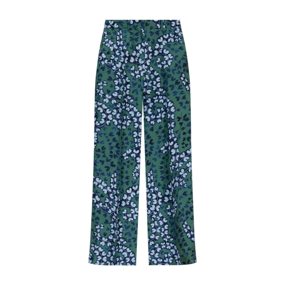 Lanvin Bosgroene Stijlvolle Herenbroek Green Dames