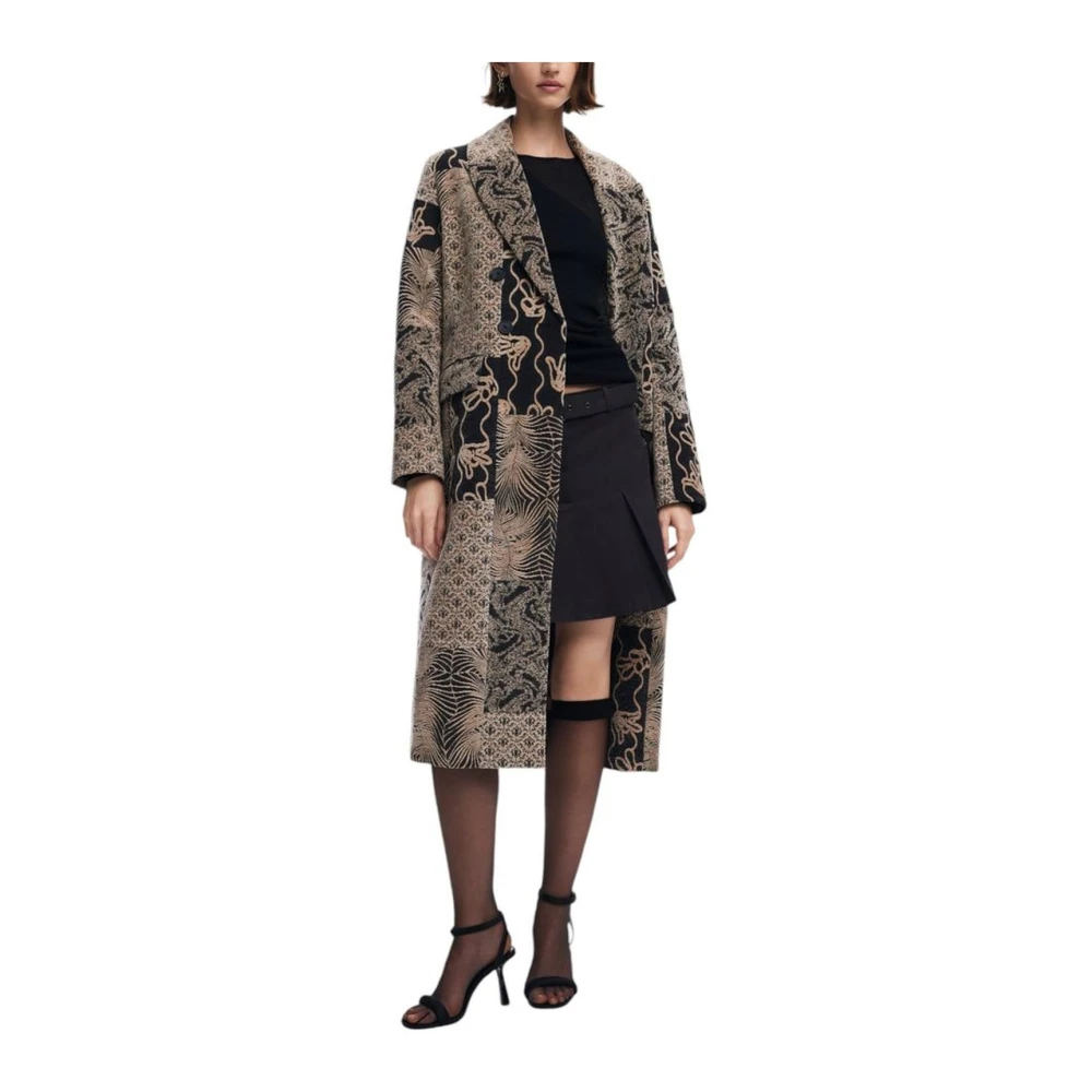 Desigual Herfst Winter Jas & Mantel Collectie Multicolor Dames