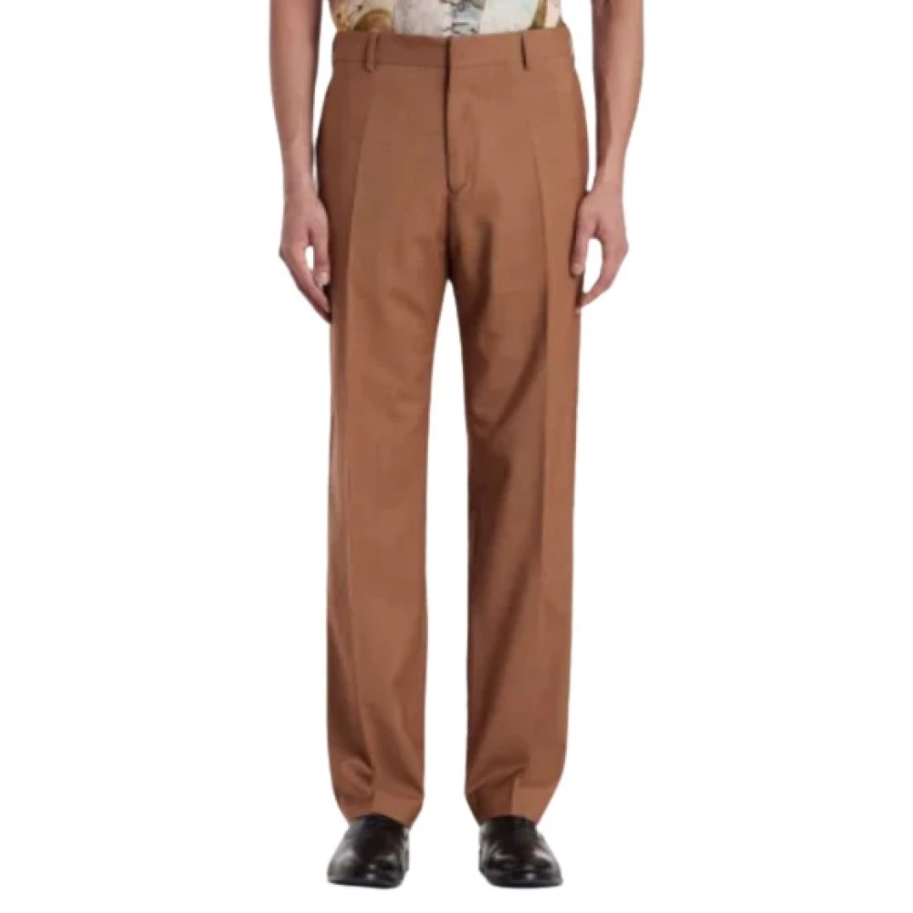 PS By Paul Smith Suit Trousers Brown Heren