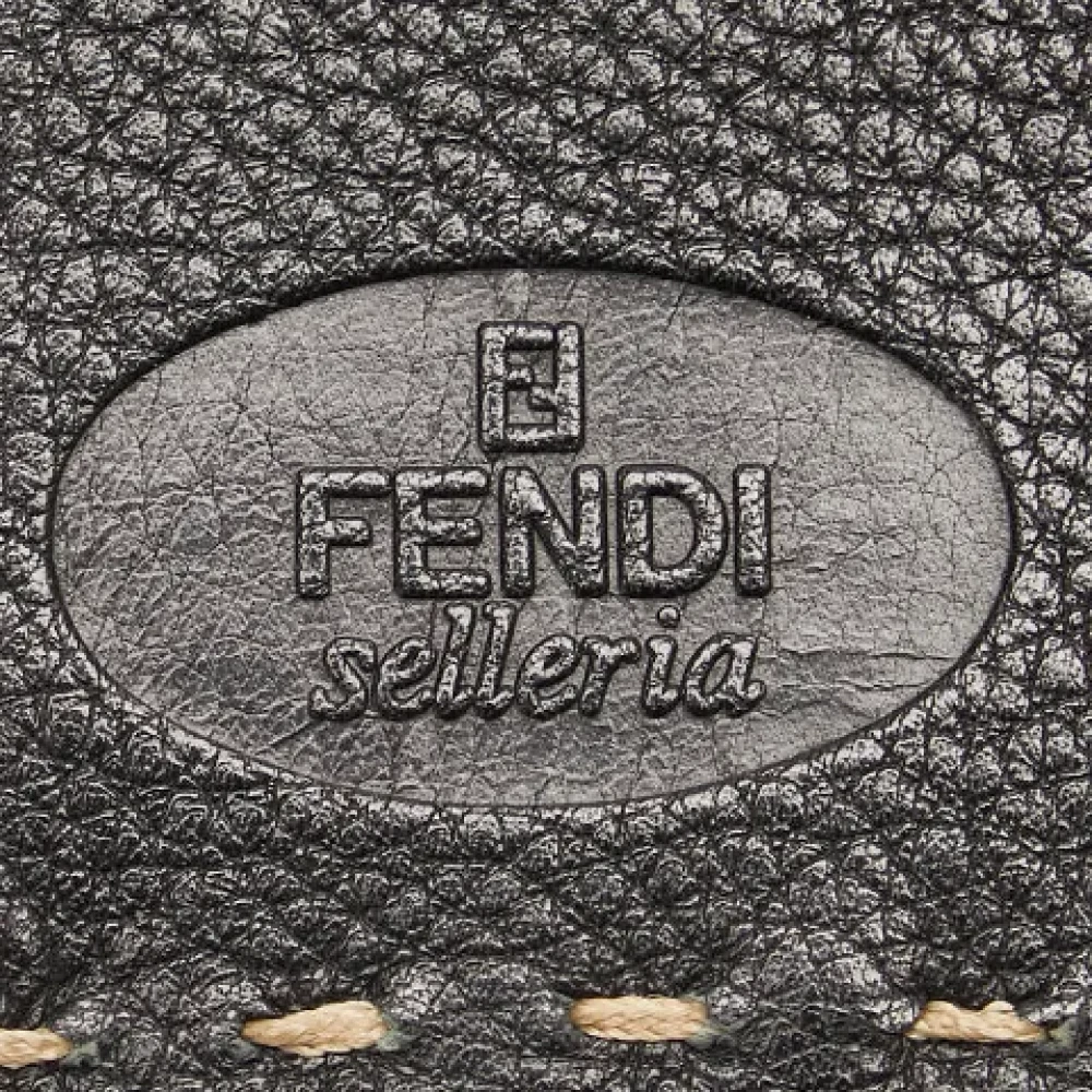Fendi Vintage Pre-owned Leather wallets Blue Dames