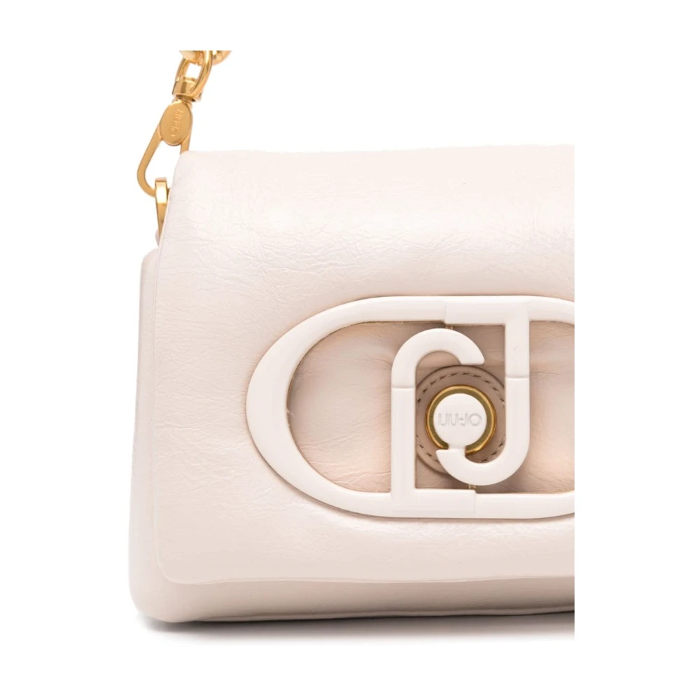 Liu Jo Roomwit Kunstleren Schoudertas Beige Dames