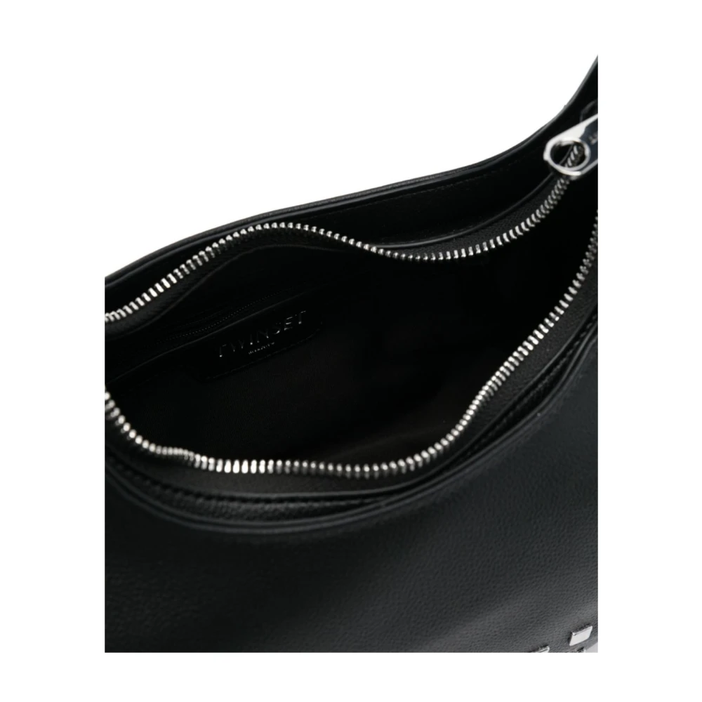 Twinset Zwarte Hobo Tas Black Dames