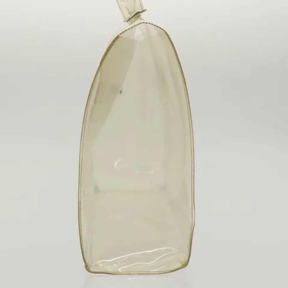 Hermès Vintage Pre-owned Vinyl handbags White Dames