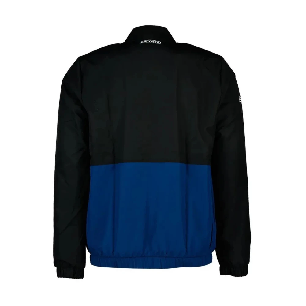 Lacoste Zwart Trainingspak Set Rechte Pasvorm Black Heren