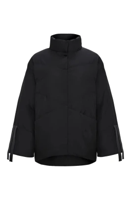 Oversized Quiltad Pufferjacka