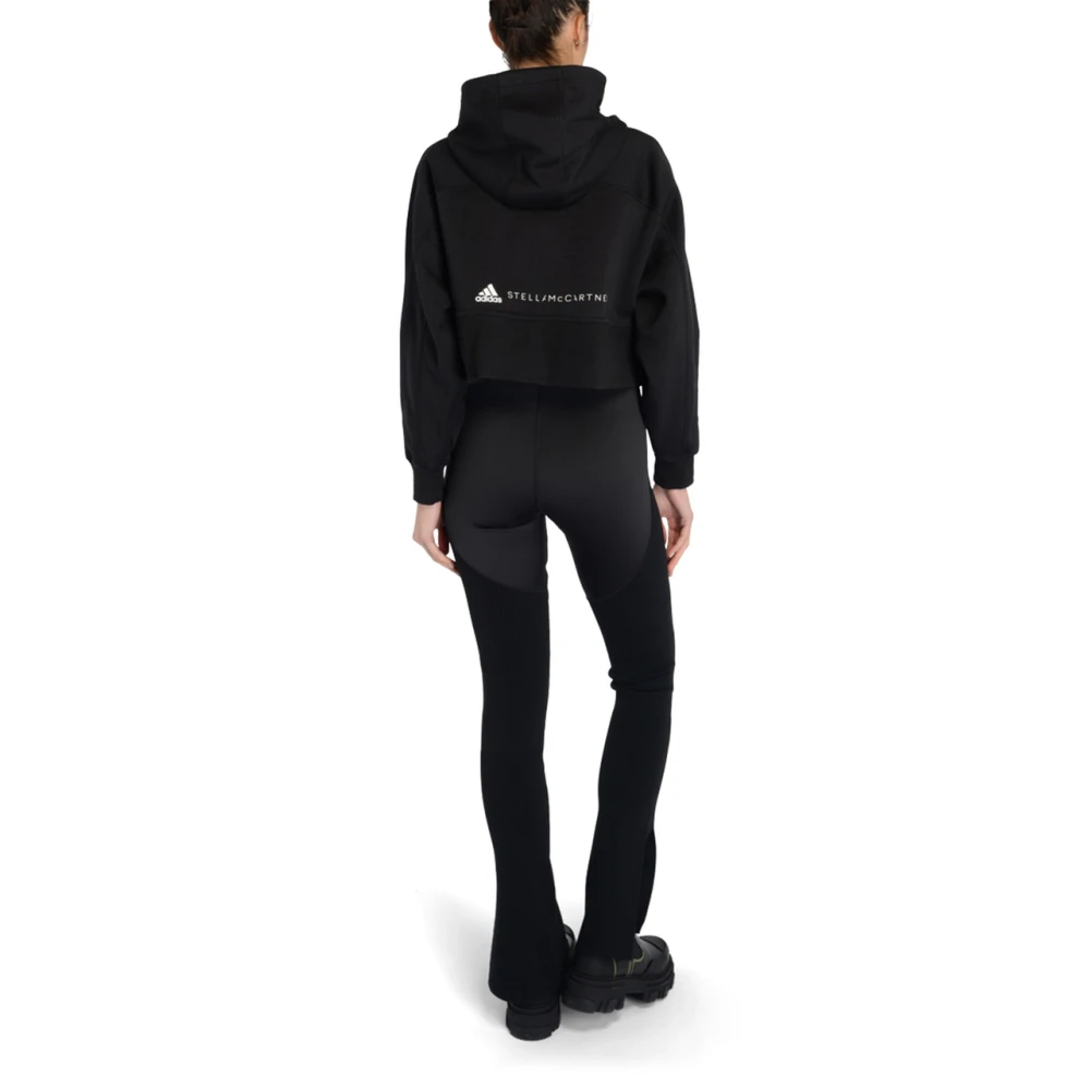 adidas by stella mccartney TrueStrength Flat-Knit Technical Pants Black Dames