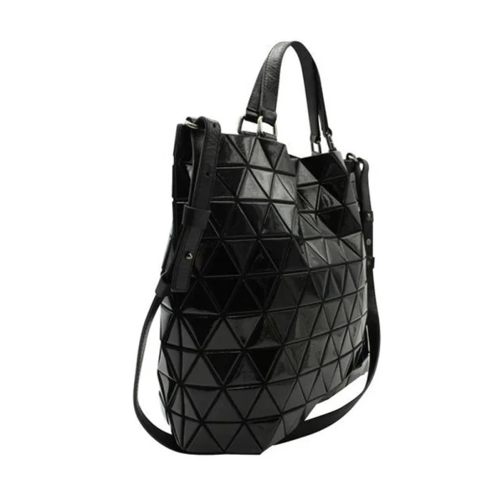 Issey Miyake Pre-owned Leather totes Black Dames