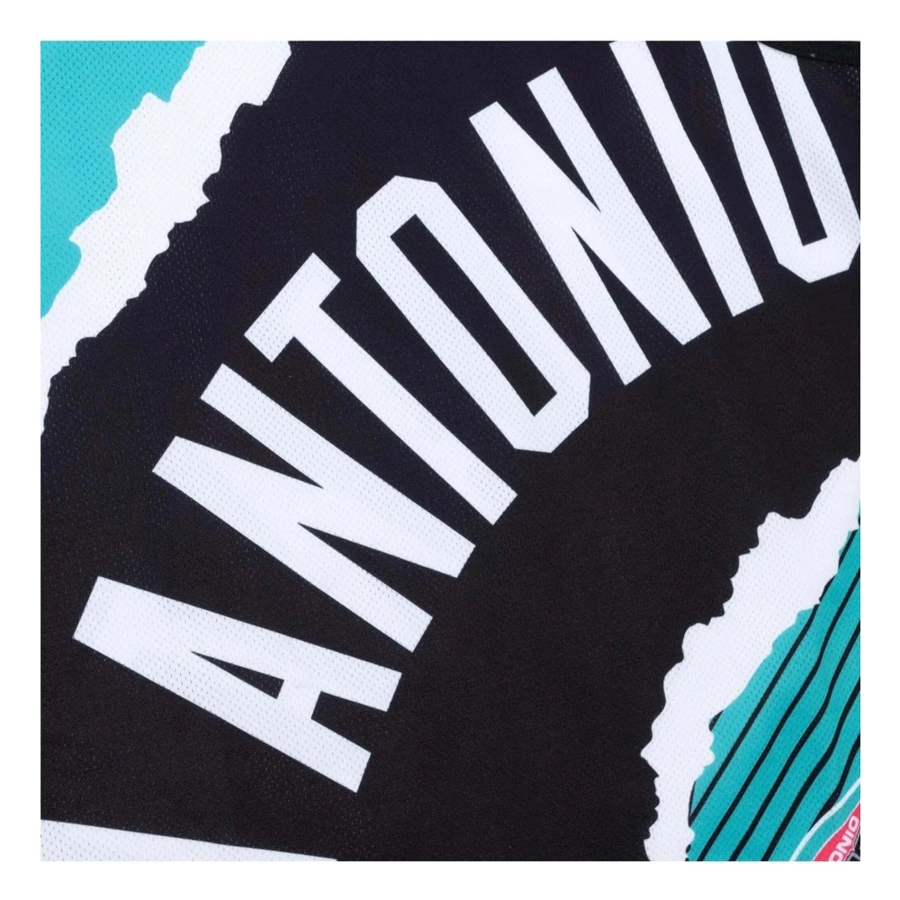 Mitchell & Ness San Antonio Sp Basketball Shirt Multicolor Heren