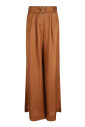 pantalon-large-marron