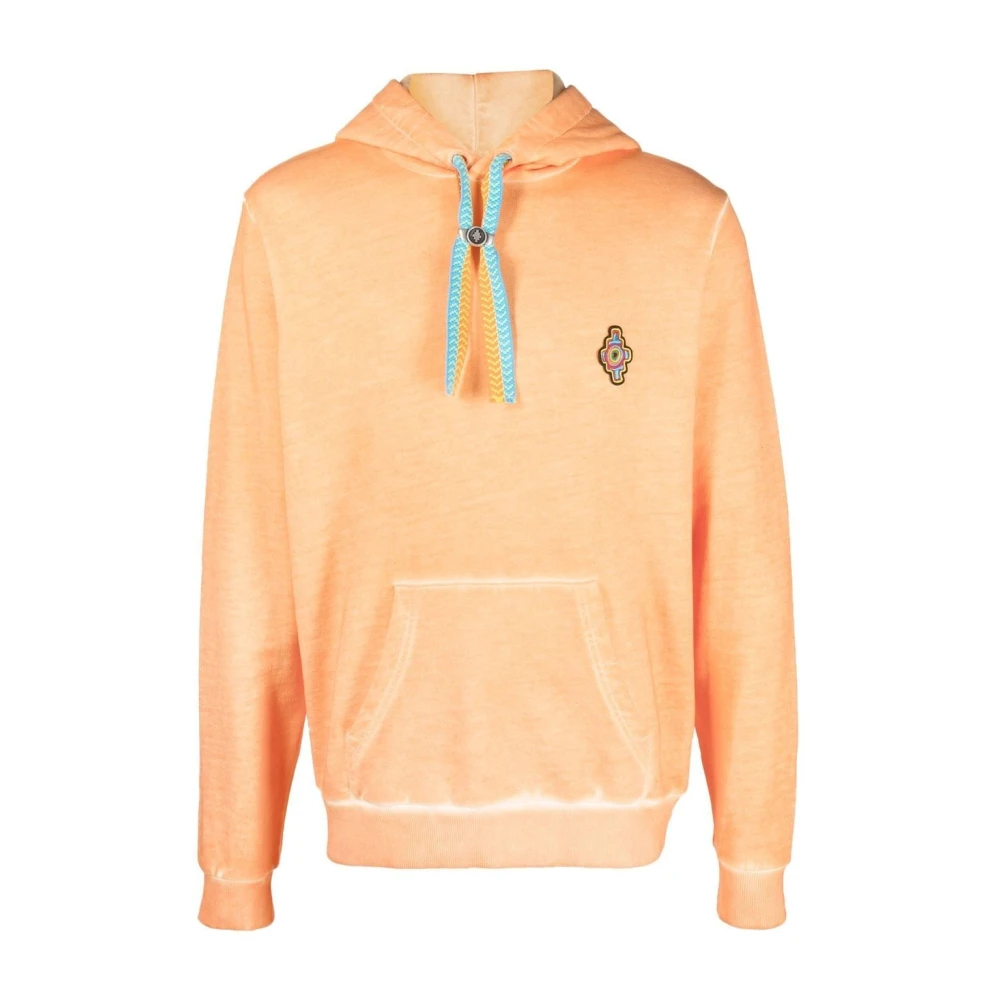Marcelo Burlon Hoodies Orange Heren