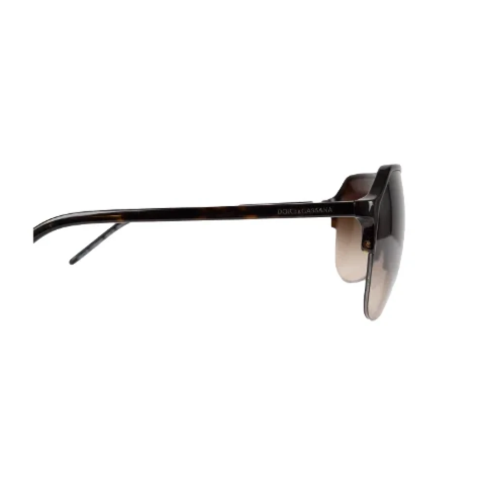 Dolce & Gabbana Pre-owned Acetate sunglasses Brown Dames
