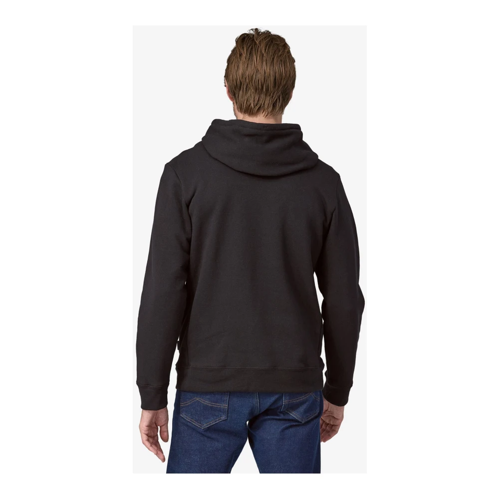 Patagonia Stijlvolle Sweatshirt voor Outdoor Avonturen Black Heren