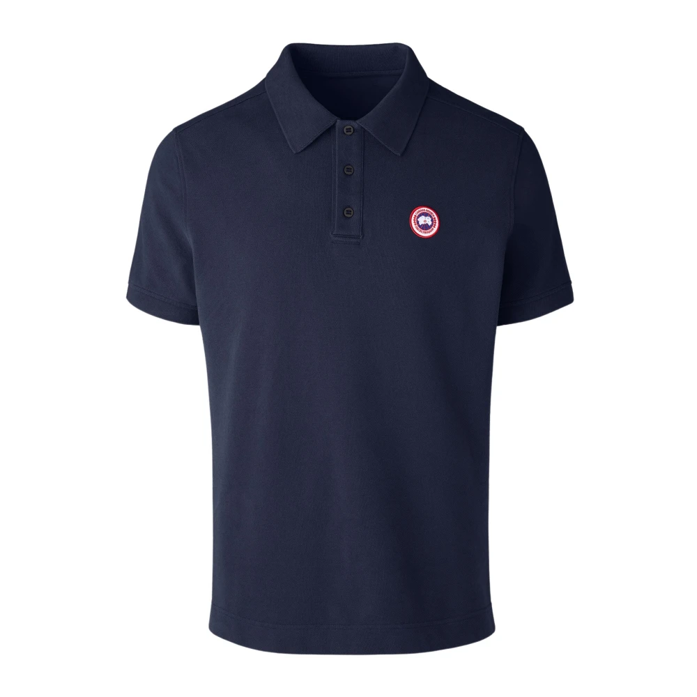 Canada Goose Klassisk Beckley Navy Blue Polo Blue, Herr