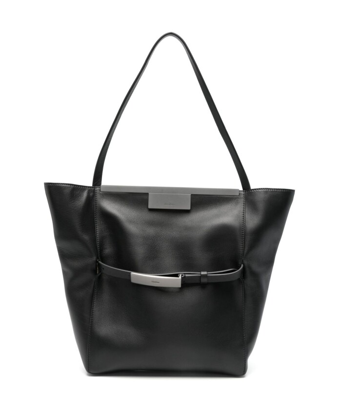 black-shoulder-bag-with-logo-plaque