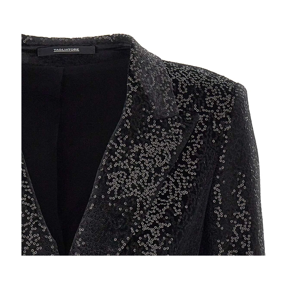 Tagliatore Zwarte Jassen voor Heren Black Dames