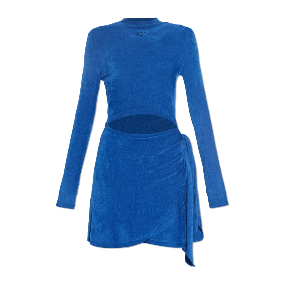 Diesel Donna Blu Abiti, Xs, New,