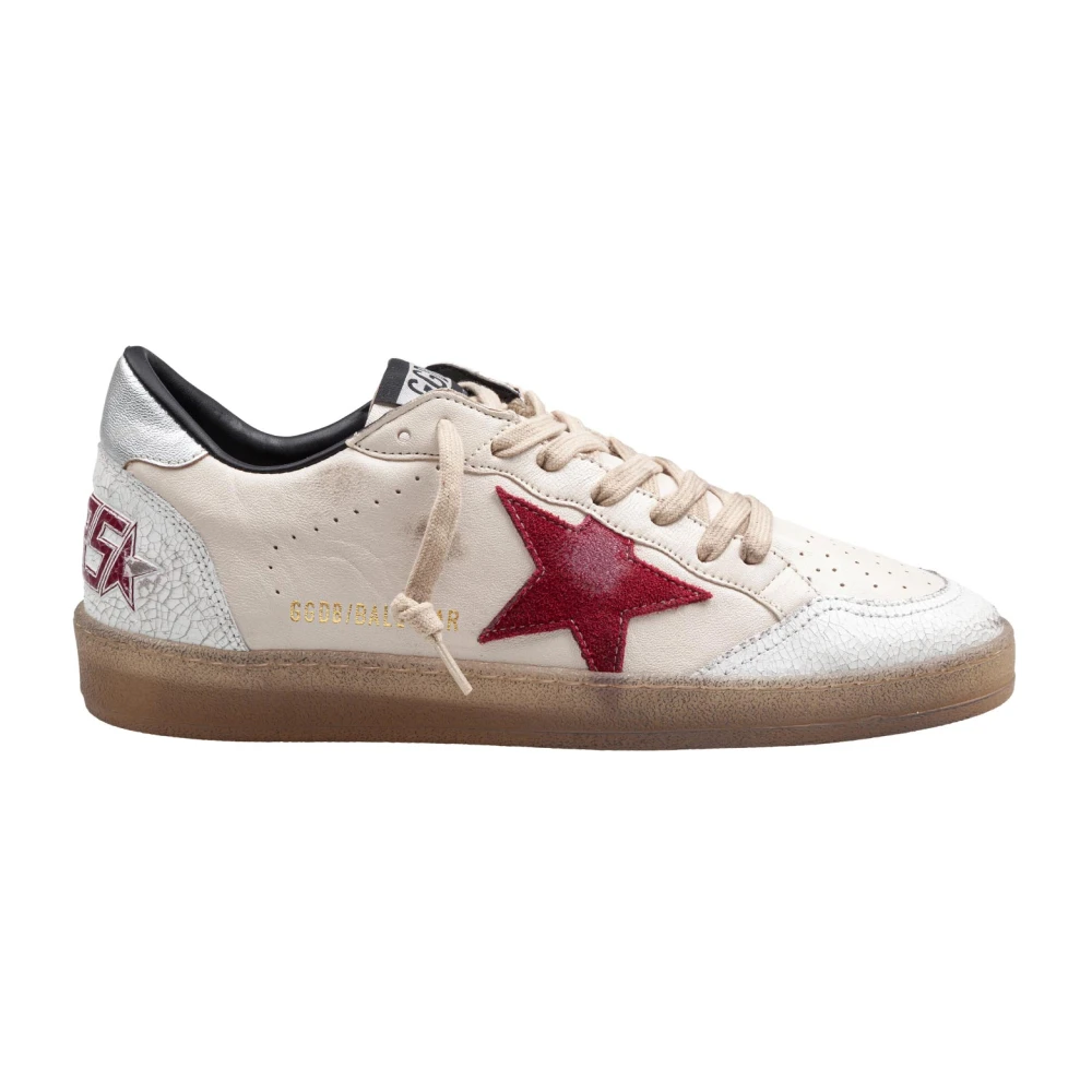 Golden Goose Ball Star Trainers - Male - Sneakers - Beige - 6 Uk - Shoes