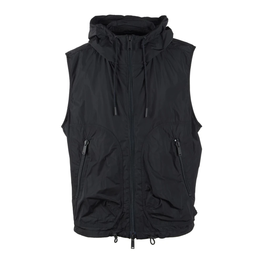 Dsquared2 Stijlvolle polyester bovenkleding Black Heren