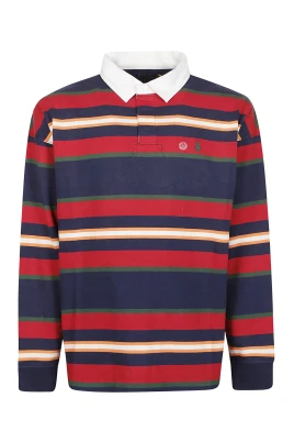 Långärmad Rugby Polo Tröja