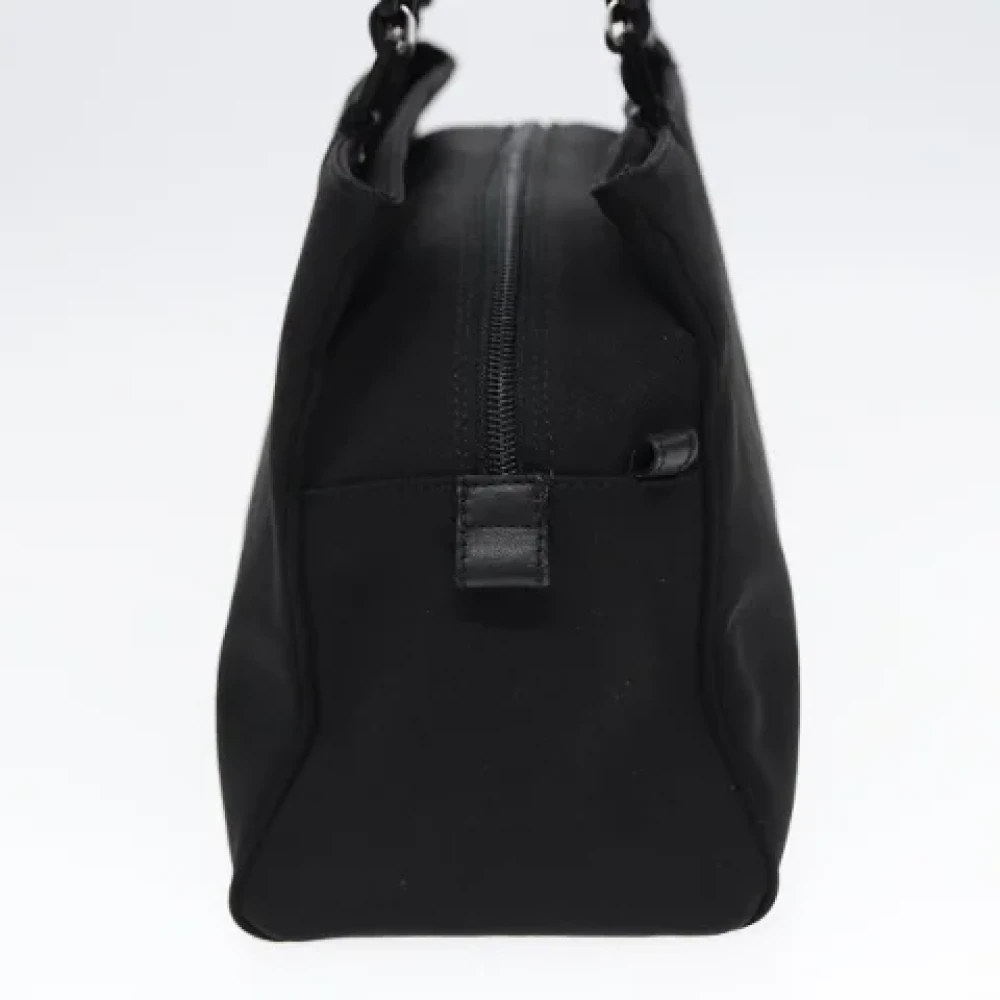 Salvatore Ferragamo Pre-owned Nylon handbags Black Dames