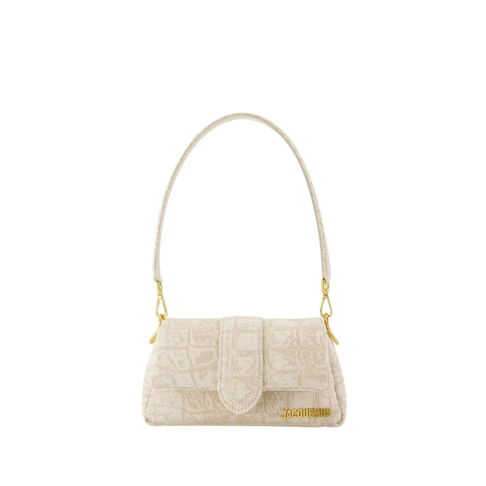 Jacquemus Beige Leren Schoudertas Beige Dames
