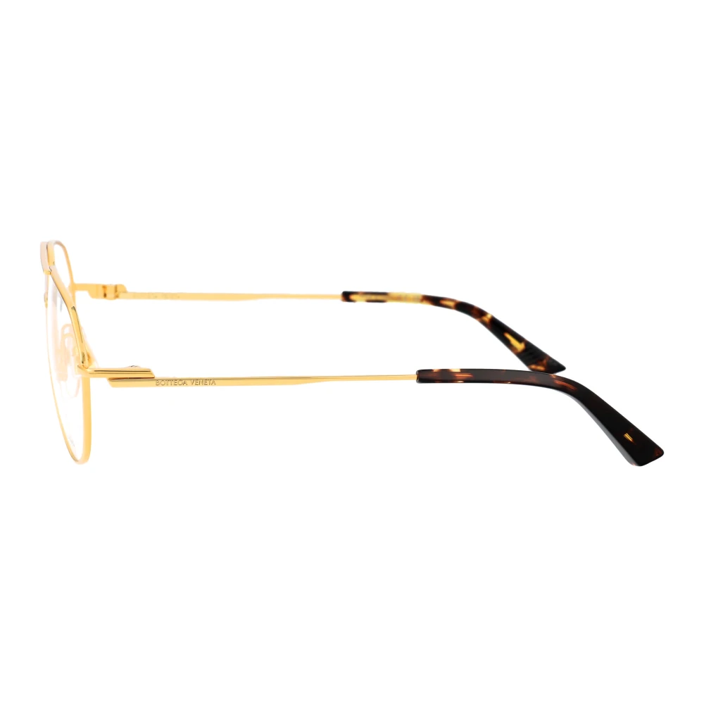 Bottega Veneta Stijlvolle Optische Bril Bv1302O Yellow Unisex