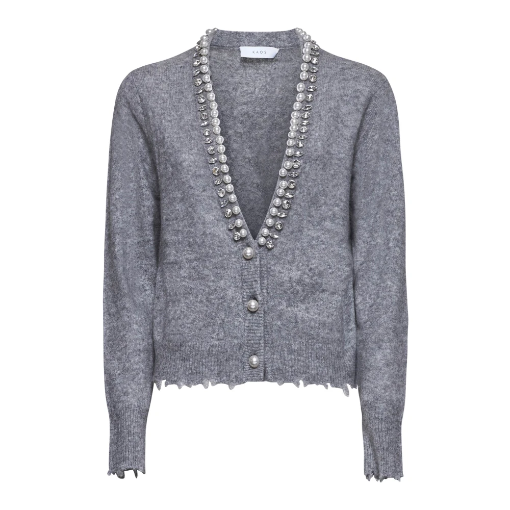 Kaos Stijlvolle Sweaters Collectie Gray Dames