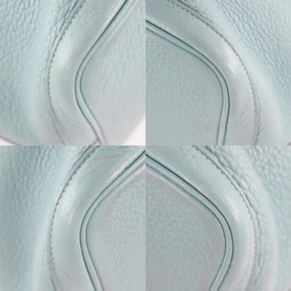 Hermès Vintage Pre-owned Fabric totes Blue Dames