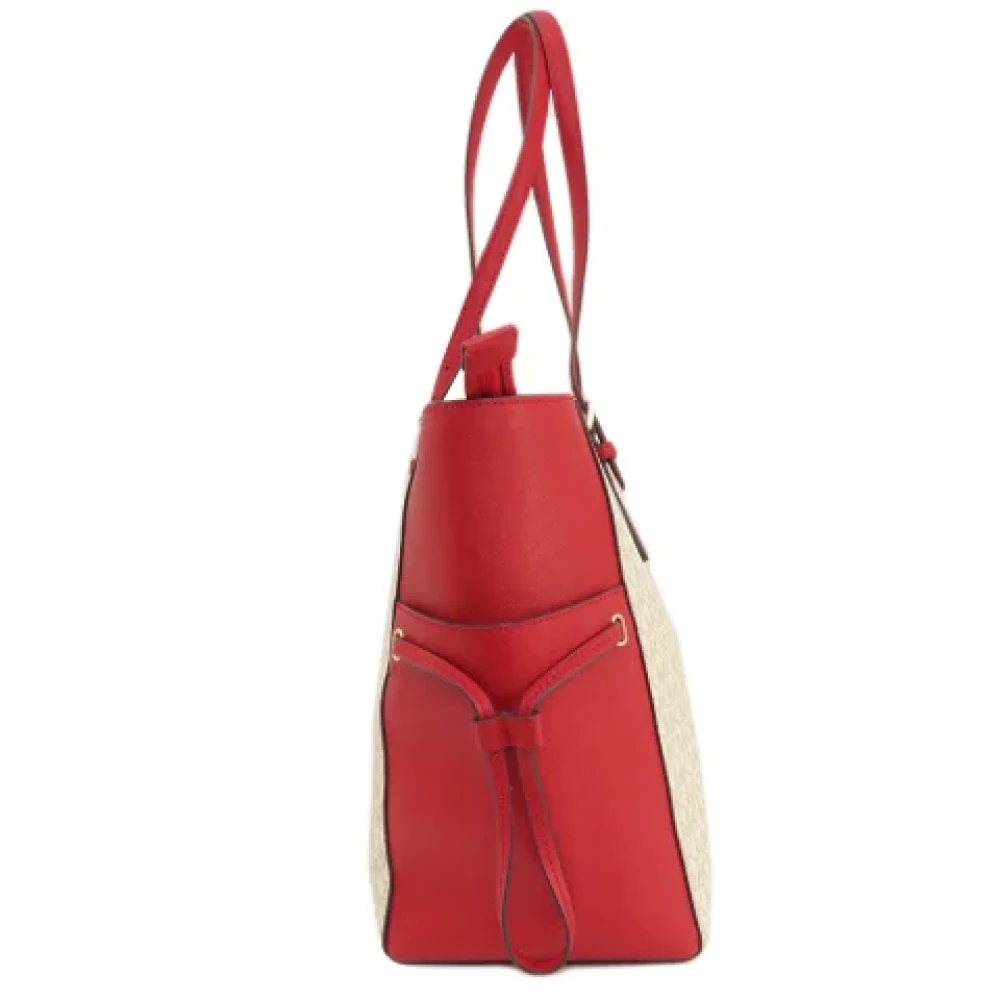Michael Kors Pre-owned Leather totes Red Dames