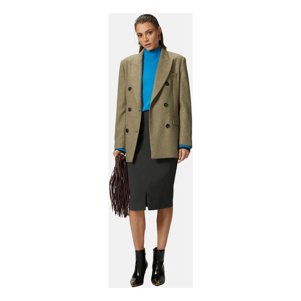 pinko Stijlvolle Gebreide Collectie Blue Dames