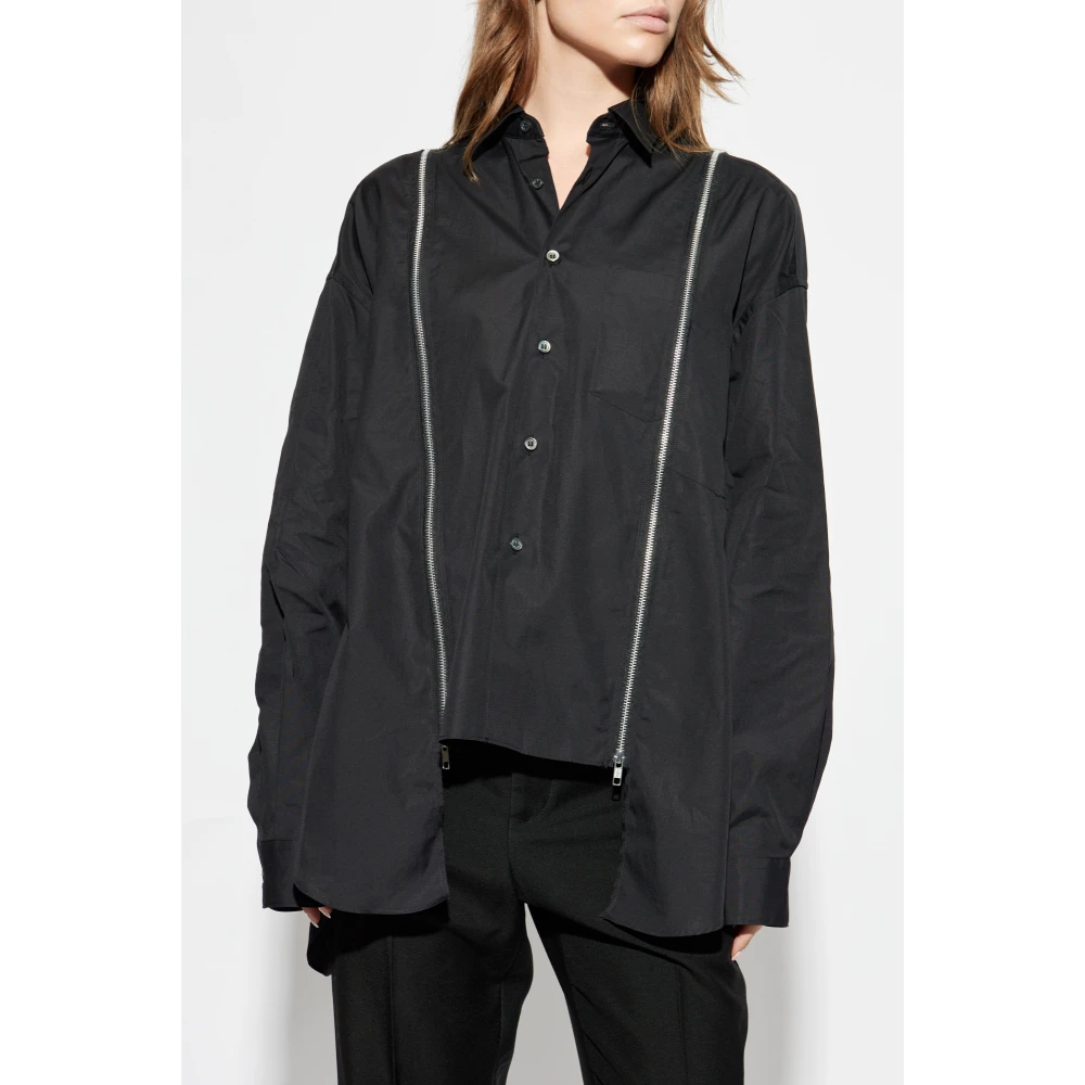 Comme des Garçons Katoenen overhemd Black Unisex