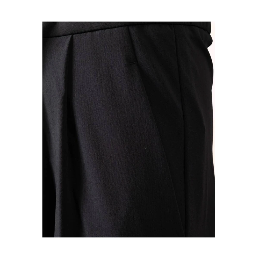 Herno Geslepen Broek Black Heren