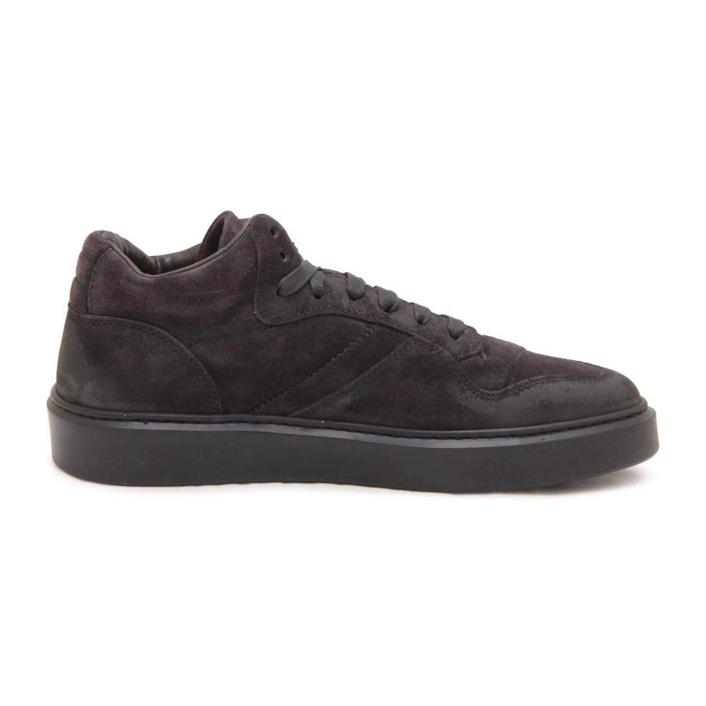 Doucal’s Vintage Effect Schoenen Heren Schoenen Grijs