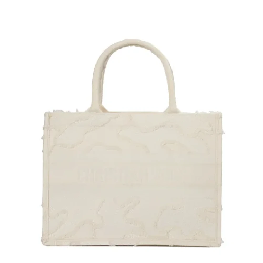 Dior Vintage Pre-owned Canvas dior-bags White Dames