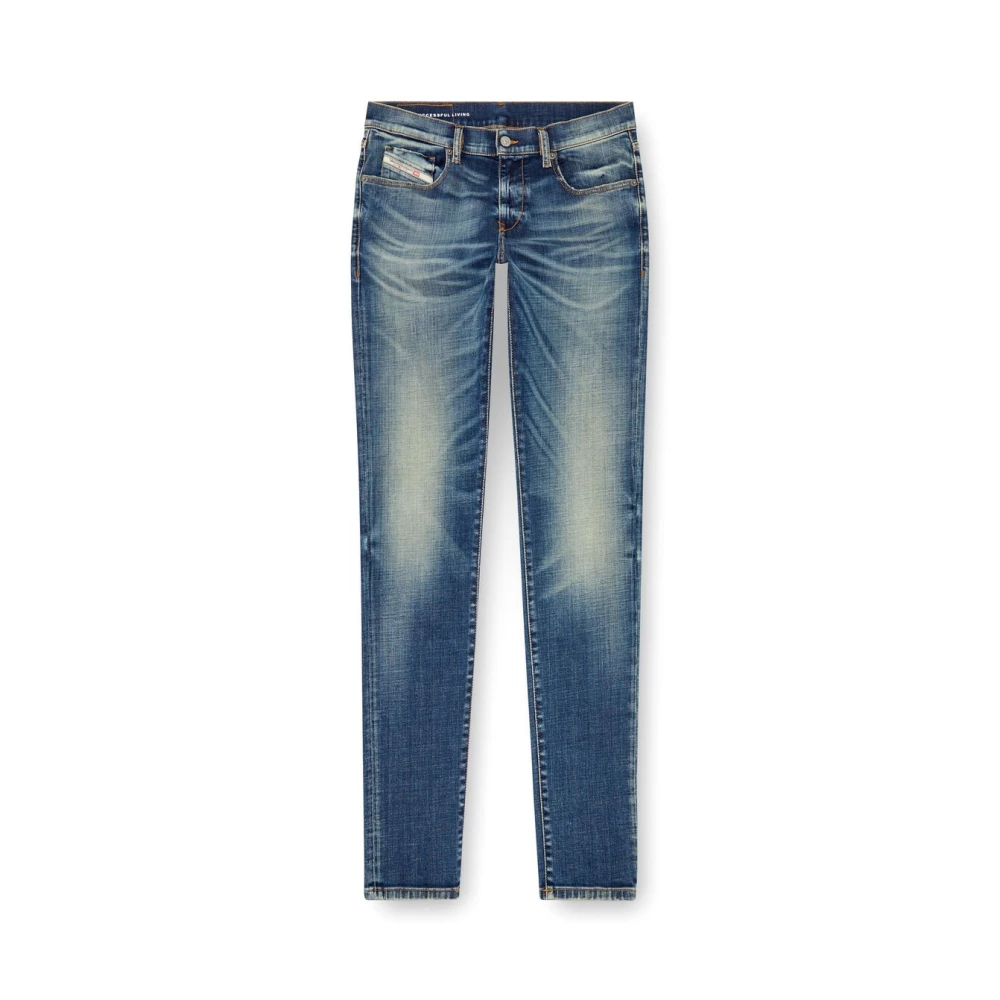 Diesel Slim Fit Comfort Denim Jeans Blue Heren