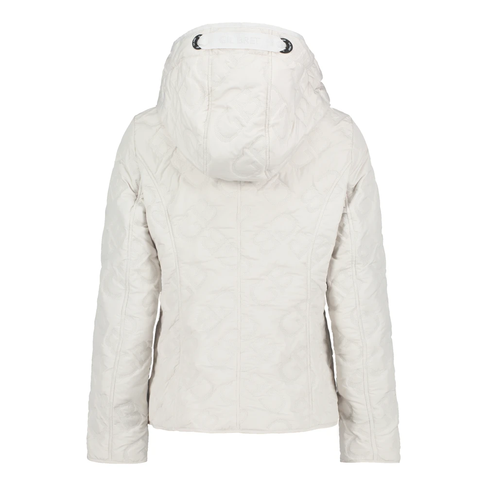Gil Bret Hoodie met grafisch patroon Beige Dames
