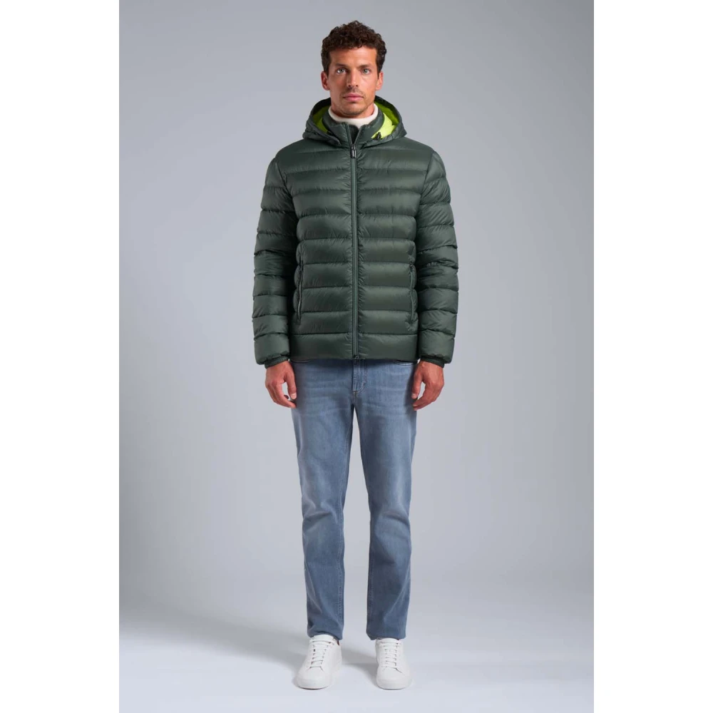 Ciesse Piumini NED Donzen JAS 200 Gram Groen MET Afneembare Capuchon Green Heren