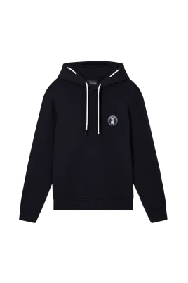 Bomullsblandad hoodie