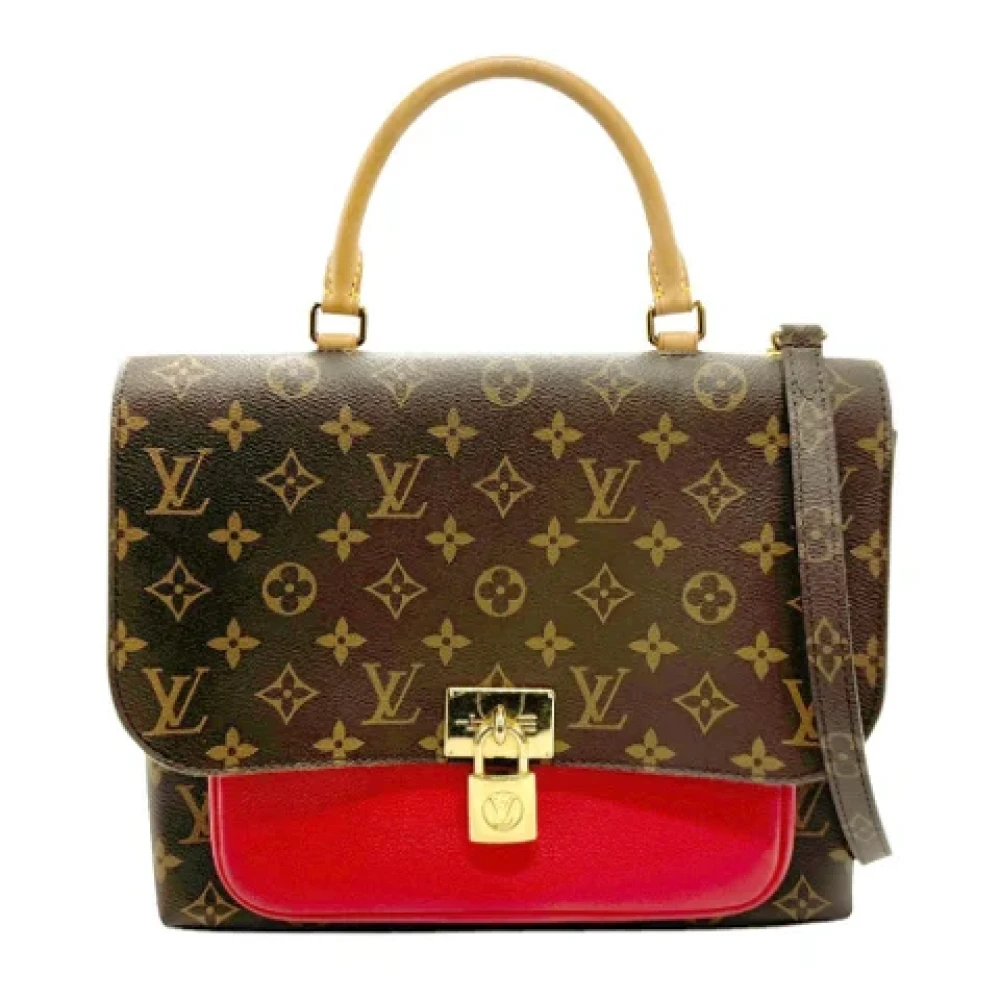Louis Vuitton Vintage Pre-owned Canvas handbags Brown Dames