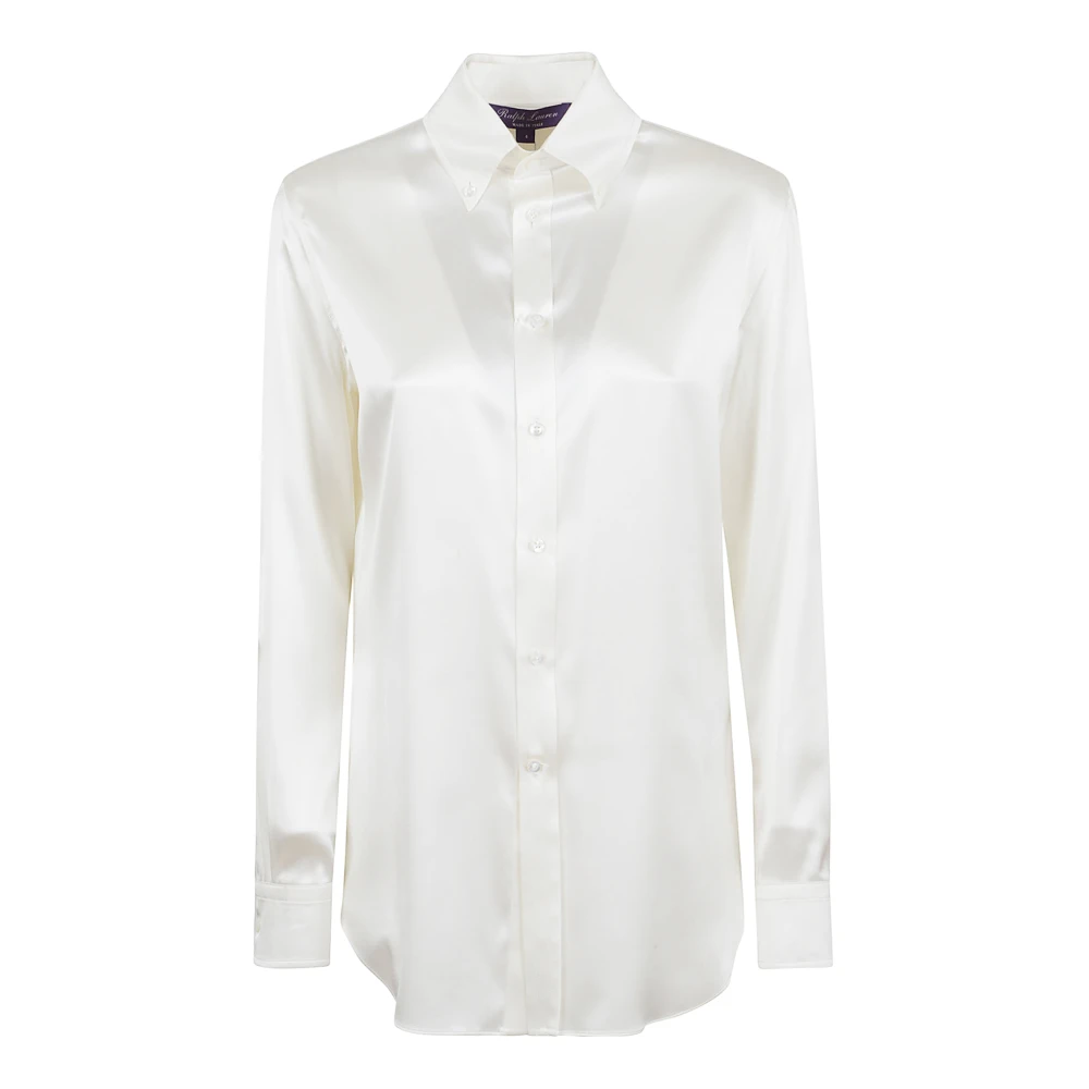 Polo Ralph Lauren Vit Silk Shirt