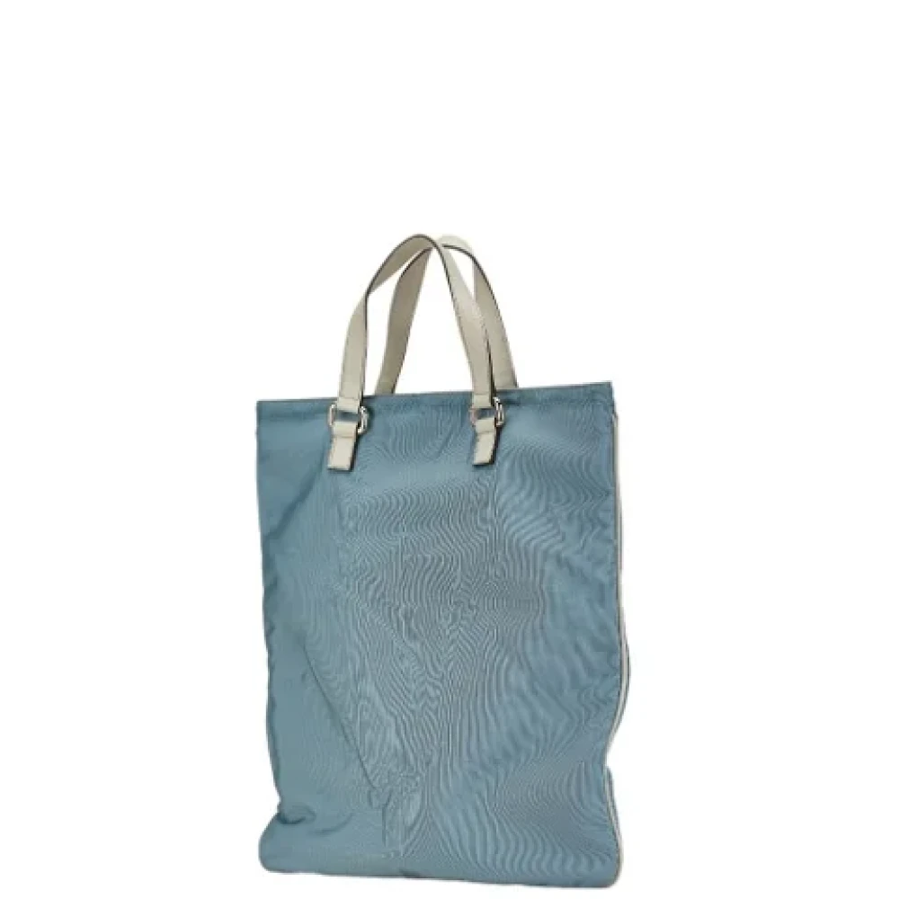 Gucci Vintage Pre-owned Canvas gucci-bags Blue Dames
