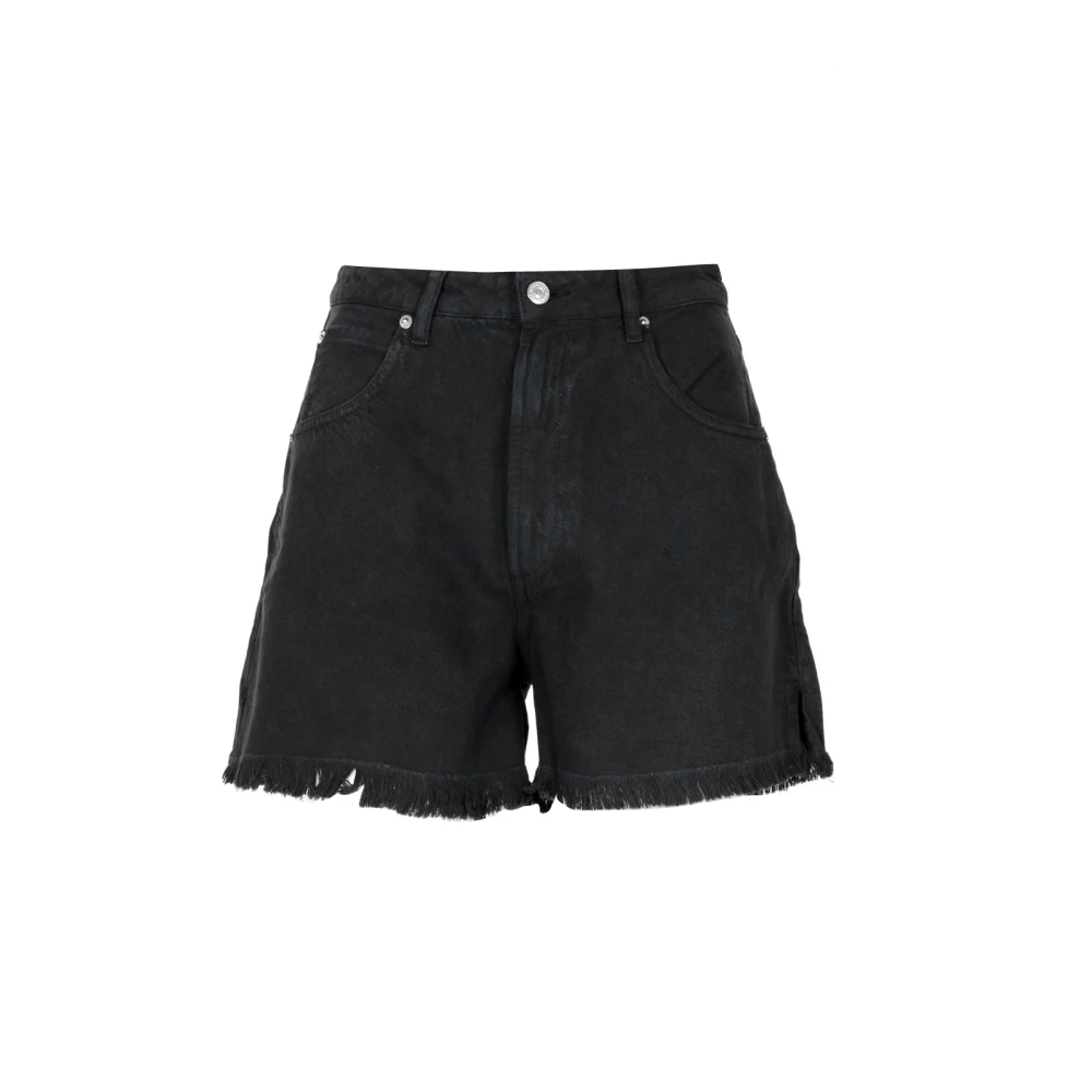 Roy Roger's Denim Shorts Black Dames