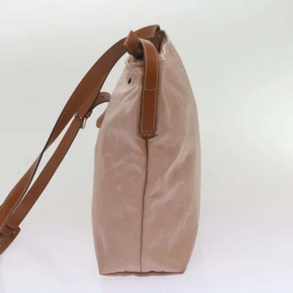 Gucci Vintage Pre-owned Canvas gucci-bags Pink Dames