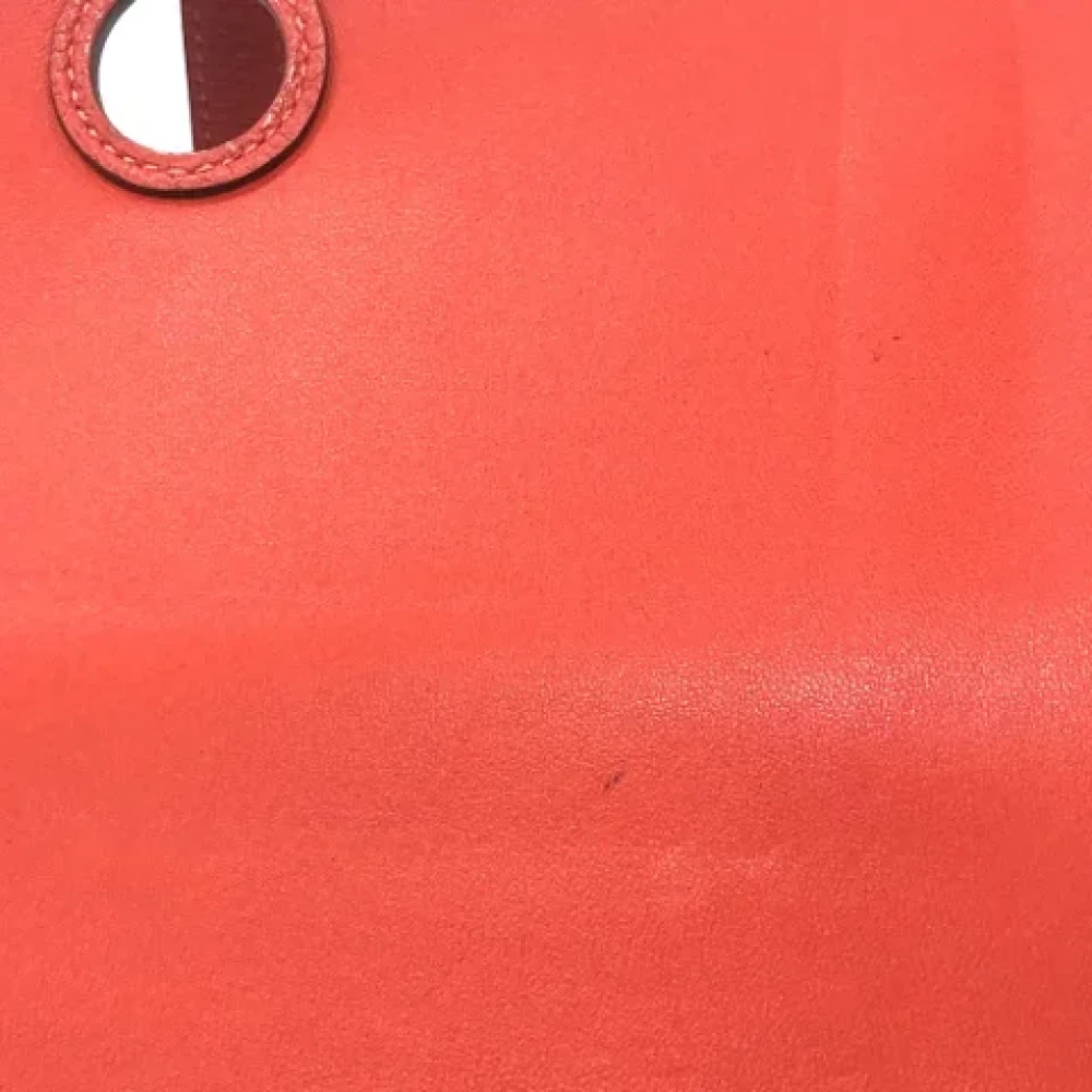 Hermès Vintage Pre-owned Leather wallets Red Dames
