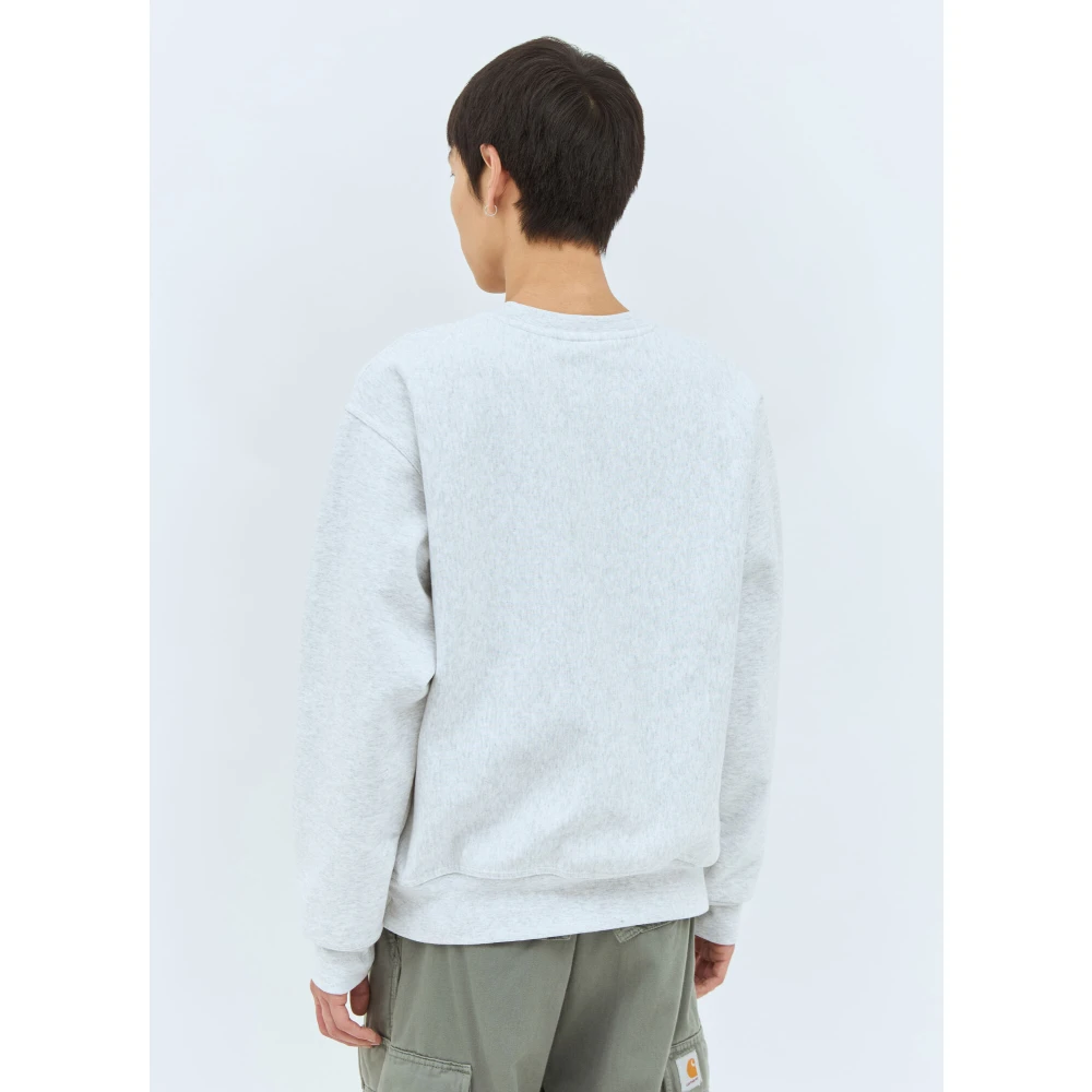 Stüssy Crewneck Sweatshirt Gray Heren
