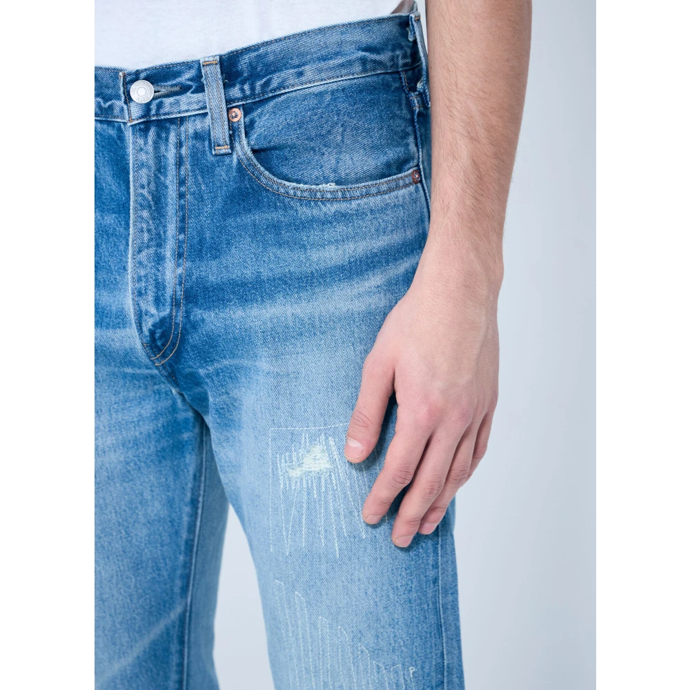 Levi's MIJ 505 Jeans Blue Heren