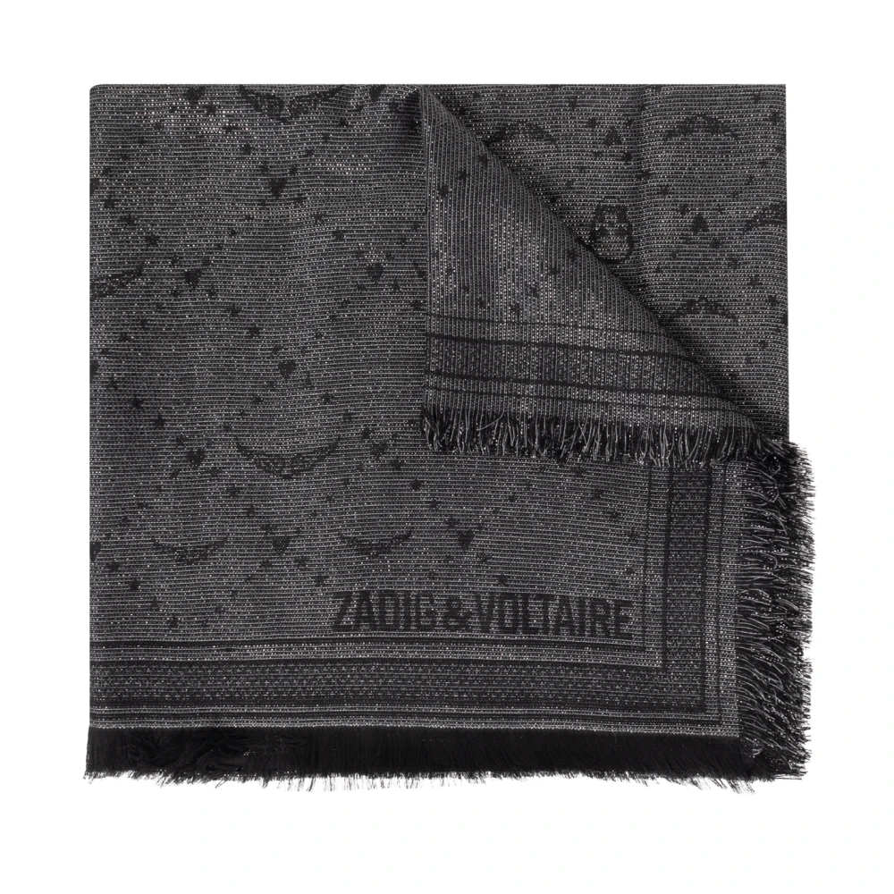Zadig & Voltaire Sjaal Glenn Gray Dames