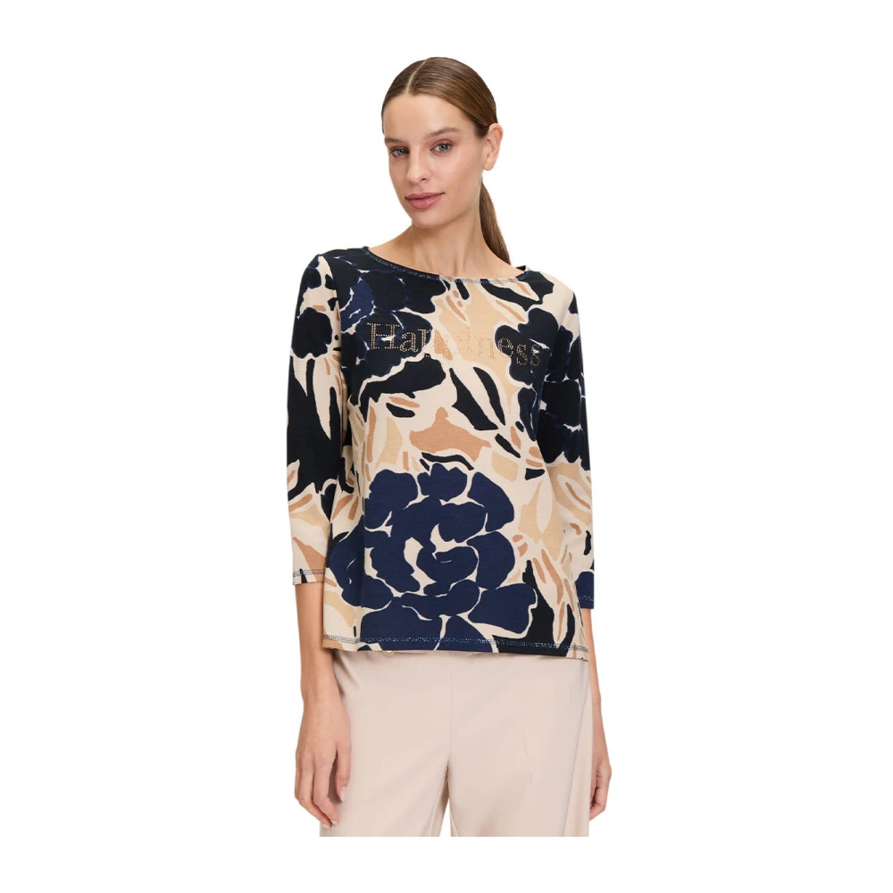 Betty Barclay Korte Mouw Sweatshirt voor Vrouwen Multicolor Dames