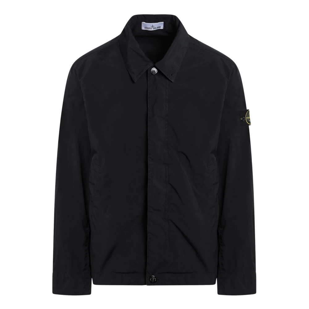 Stone Island Blue Light Jackets, Male, 2XL, Light Compact Jacket