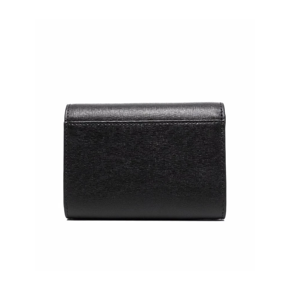 Furla Babylon Compact Bifold Portemonnee Black Dames
